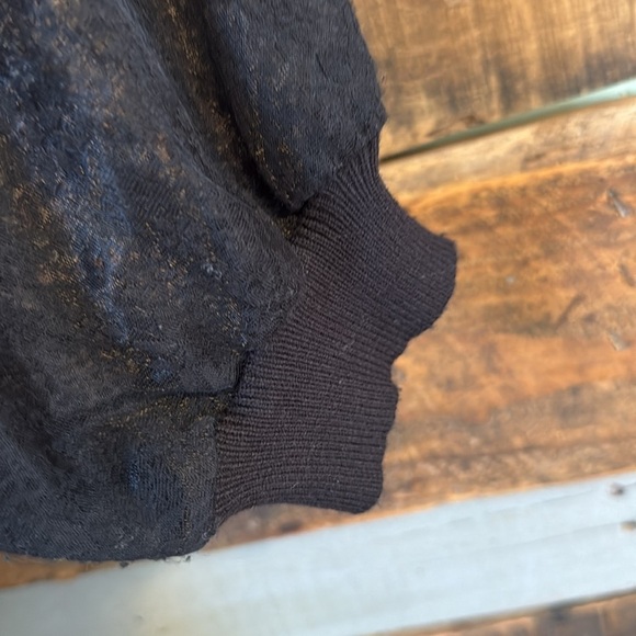 NWT Cozy Co. Mock neck Sheer Sleeve Sweater - Picture 4 of 5